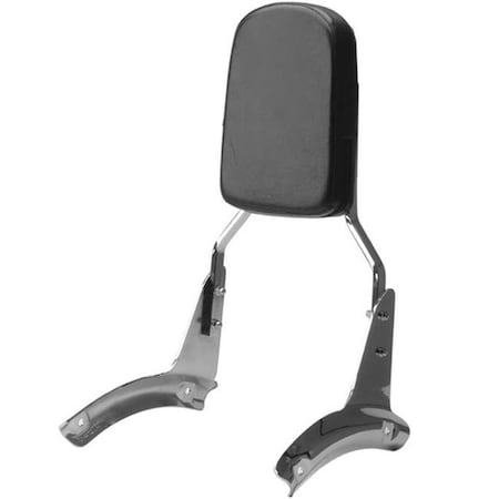 Krator SS015 Honda Shadow Aero 1100 High Quality Chrome Backrest Sissy Bar